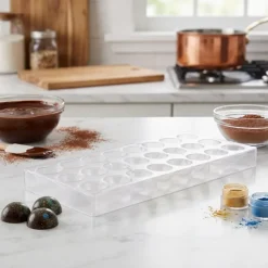 Chokoladeform, klar plast | Halvkugler | Royal Series