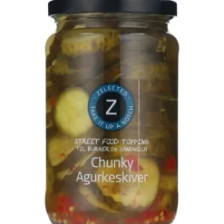 Chunky Agurkeskiver 330g Zelected