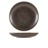 Cinder Sort Dyb Coupe Tallerken 25cm - Terra