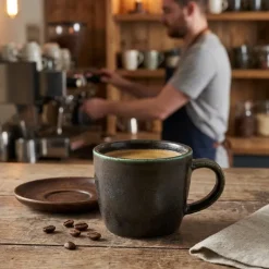 Cinder Sort espresso kop 9cl - Terra
