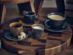 Cinder Sort kaffekop 28.5cl - Terra