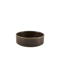 Cinder Sort Præsentations skål 13cm - Terra
