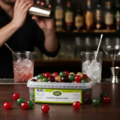 Cocktailbær hele 4 farver 1 kg pet