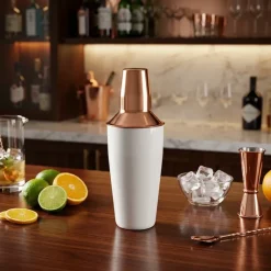 Cocktail Shaker Hvid og Kobber 750ml