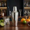 Cocktail Shaker Rustfrit Stål - 3 Delt