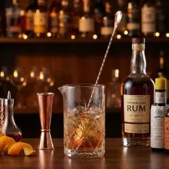 Cocktail ske Kobber