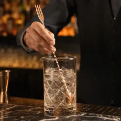 Cocktail Ske med Fork kobber - Mezclar