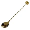 Cocktailske med muddler Guld