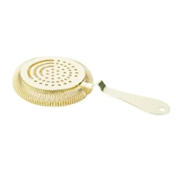 Cocktail strainer Guld 18,5x9,5 cm Rustfrit Stål