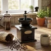 COFFEEGRINDER RETRO BLACK WOOD