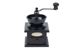 COFFEEGRINDER RETRO BLACK WOOD