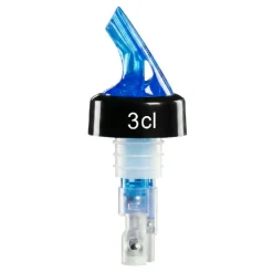 Compact skænkeprop 35 ml - neon blå