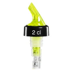 Compact skænkeprop 40 ml - neon gul