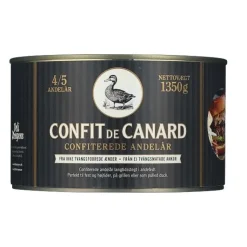 Confit de Canard DD 4/5 lår 1350G