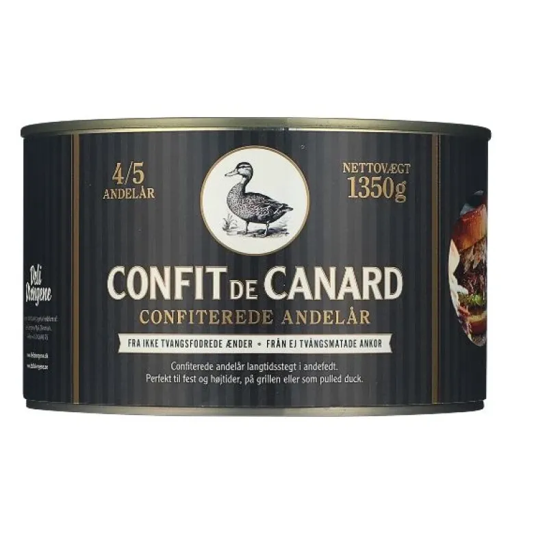 Confit de Canard DD 4/5 lår 1350G