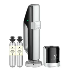 Coravin® Vinpreserver system til mousserende vin – Sort/Sølv – Nyhed
