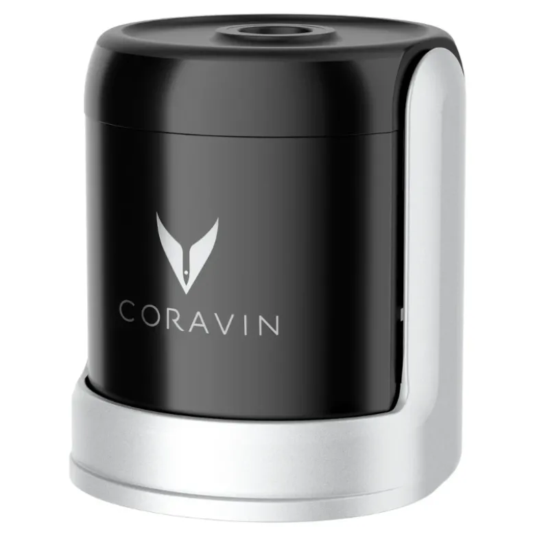 Coravin® Vinpreserver system til mousserende vin – Sort/Sølv – Nyhed