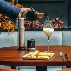 Coravin® Vinpreserver system til mousserende vin – Sort/Sølv – Nyhed