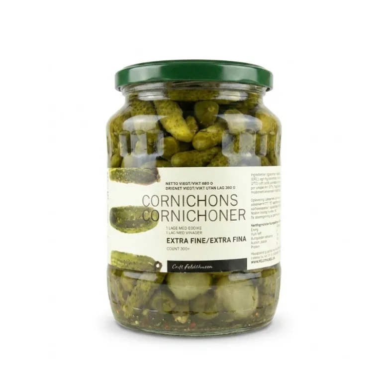 Cornichons ekstra Fin 300+ GL (680 G)