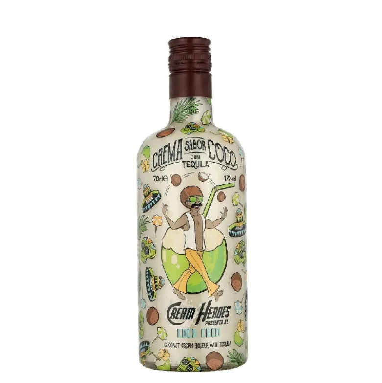 Cream Heroes Loco Coco Kokos Tequila Likør 70cl