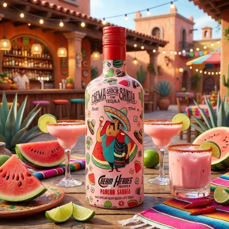 Cream Heroes Pancho Sandia Vandmelon Tequila Likør 70cl