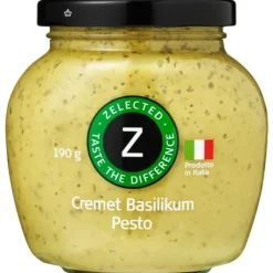 Cremet Basilikum Pesto 190g Zelected