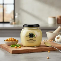 Cremet Kikært Pesto 190g Zelected