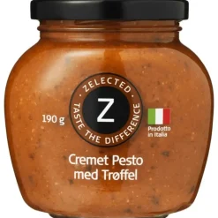 Cremet Pesto med Trøffel 190g Zelected
