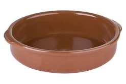 Crème Brûlée Fad Brun Stentøj Ø20cm 4 stk