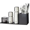 CrushGrind Holder Tabletopper 3 sort plast