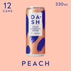 Dash Water Peaches 330 ml.