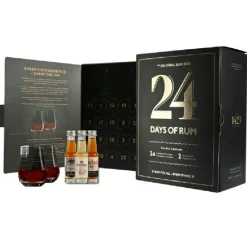 24 Days of Rum Calendar Black Edition 24x2cl
