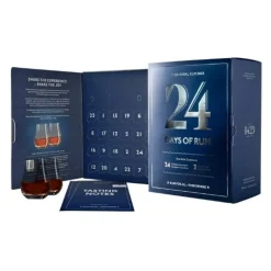 24 Days of Rum Calendar Blue Edition 24x2cl