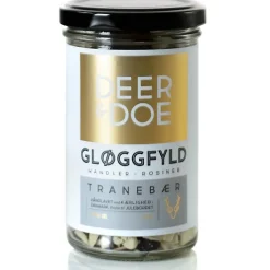 DEER&DOE Gløggfyld med tranebær, Mandler, Rosiner