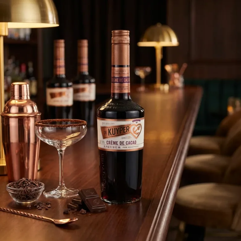 De Kuyper Liqueur Creme de Cacao Brown 70 cl