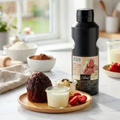 Dessertsauce med hvid chokolade Odense Marcipan 1KG