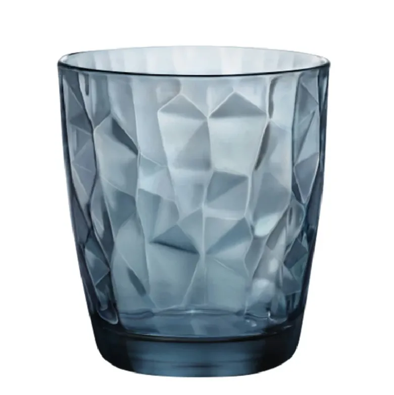Drikkeglas 39 cl Diamond blå