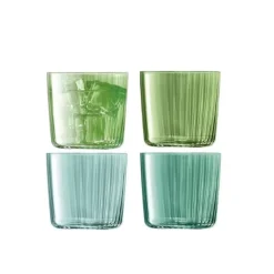 Drikkeglas Gems Jade Sæt 4 LSA 310ml, 7,3x8x8cm