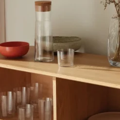 Drikkeglas Gio Line Sæt 4 LSA 390ml, 9x8,4x8,4cm
