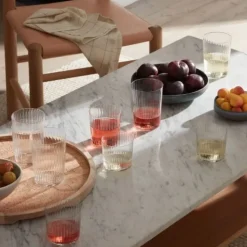 Drikkeglas Gio Line Sæt 4 LSA 390ml, 9x8,4x8,4cm