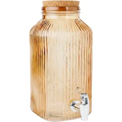 Drinkdispenser med Taphane Okker Glas 3,35L