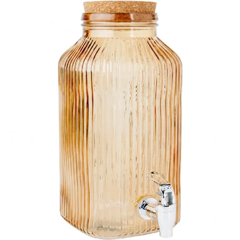 Drinkdispenser med Taphane Okker Glas 3,35L