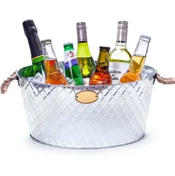 Drinks køler med håndtag i reb