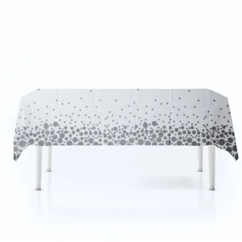 Dug 130x220cm Sølv