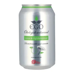 Ego Lime / Hyldeblomst Sodavand Øko EGO