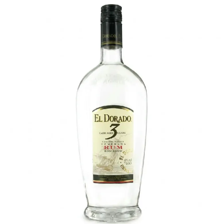 El Dorado 3 YO White Rum FL 70