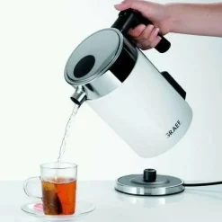El-kedel, 1,5L, Børnesikring, temp.indstilling hvid