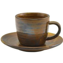 Espresso kup 9cl - Rustik Kobber Terra