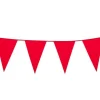 Flagguirlande rød (30x20 cm) 10 m