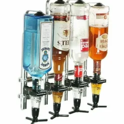 Flaskeholder Vægmonteret 4 70cl / 1 liter